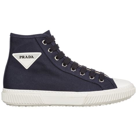 mens suede prada trainers|Prada men's high top sneakers.